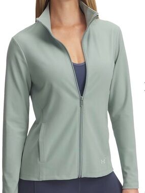 Under Armour Women's Mint Green Full-Zip Utility Jacket